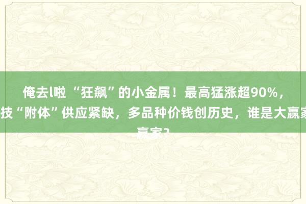 俺去l啦 “狂飙”的小金属！最高猛涨超90%，科技“附体”供应紧缺，多品种价钱创历史，谁是大赢家？