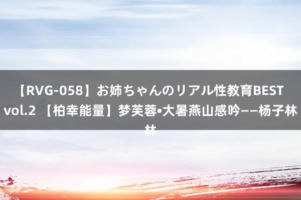 【RVG-058】お姉ちゃんのリアル性教育BEST vol.2 【柏幸能量】梦芙蓉•大暑燕山感吟——杨子林