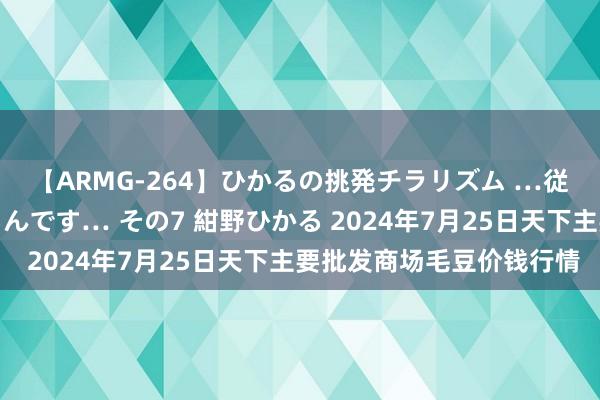 【ARMG-264】ひかるの挑発チラリズム …従妹が小悪魔すぎて困るんです… その7 紺野ひかる 2024年7月25日天下主要批发商场毛豆价钱行情