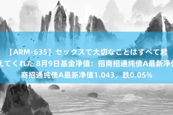 【ARM-635】セックスで大切なことはすべて君とのオナニーが教えてくれた 8月9日基金净值：招商招通纯债A最新净值1.043，跌0.05%