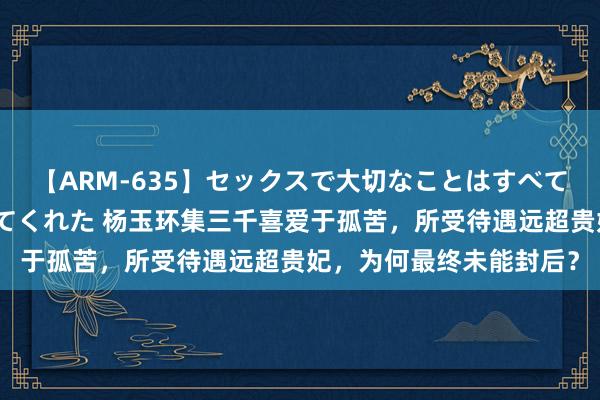 【ARM-635】セックスで大切なことはすべて君とのオナニーが教えてくれた 杨玉环集三千喜爱于孤苦，所受待遇远超贵妃，为何最终未能封后？